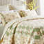 Ensemble de courtepointe réversible en coton standard multicolore Bliss-23992276