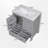 30.02'' Single Bathroom Vanity with Ceramic Top-847503174