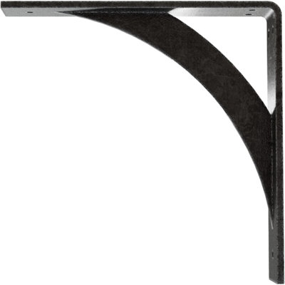 2"W x 12"D x 12"H Legacy Steel Bracket, Antiqued Pewter