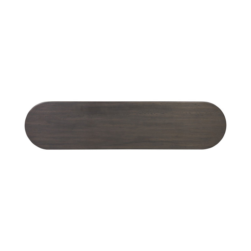 Farrow 79'' W Console Table, Smoked Black