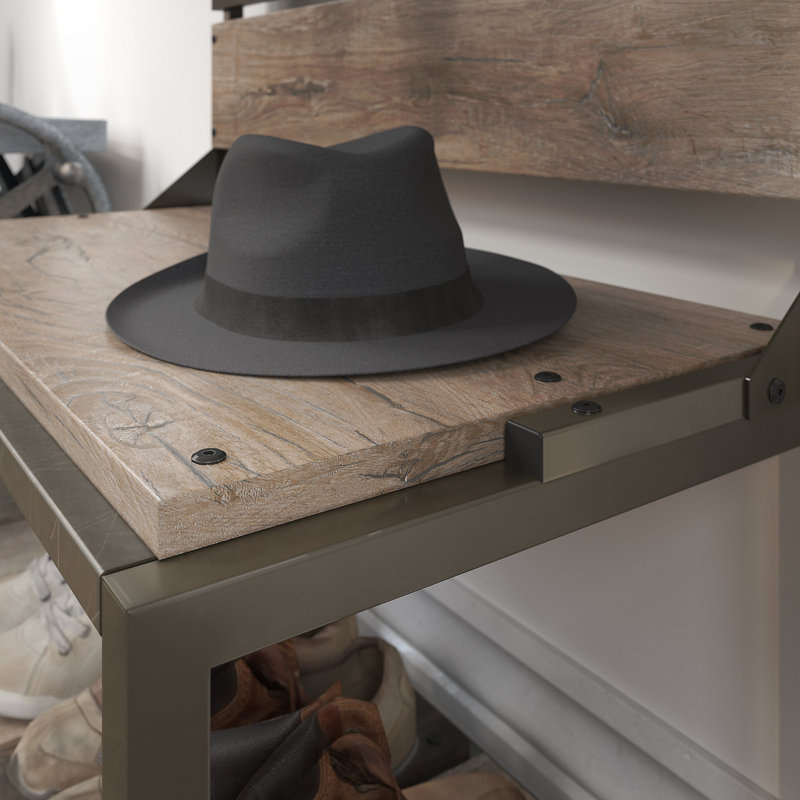 Banc de rangement pour chaussures 3 paires Claryce