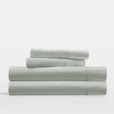 Sateen Long-Staple Cotton Deep Pocket Sheet Set