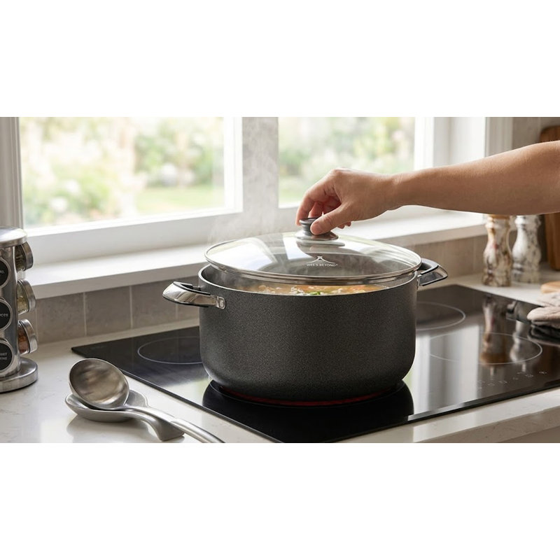 21.6 Qt Non Stick Aluminum Stock Pot, 21.6 Qt