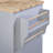 Kitchen Island With Construction, Blue, Long-Term Use Blue Carts Rack, Organize Your Space Effectively-990071210