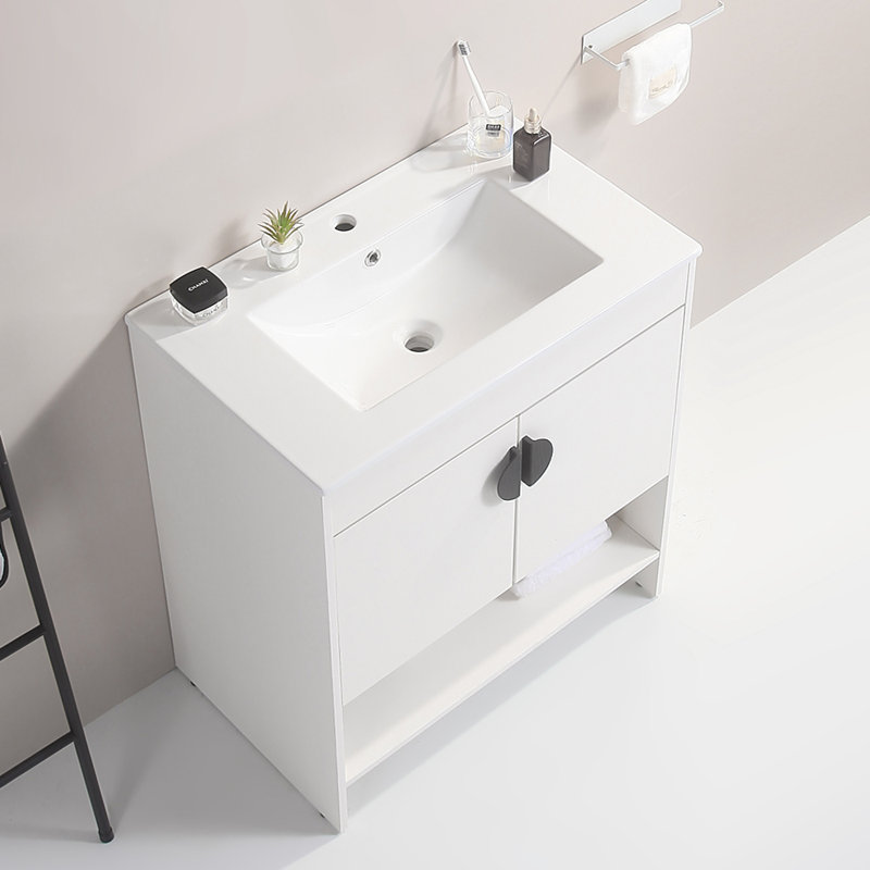 Vlatka 23.6'' Single Bathroom Vanity with Top