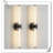 Debee Brass LED Plug-in Armed Sconce