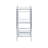 Marisa Chrome 3-Tier Console Table