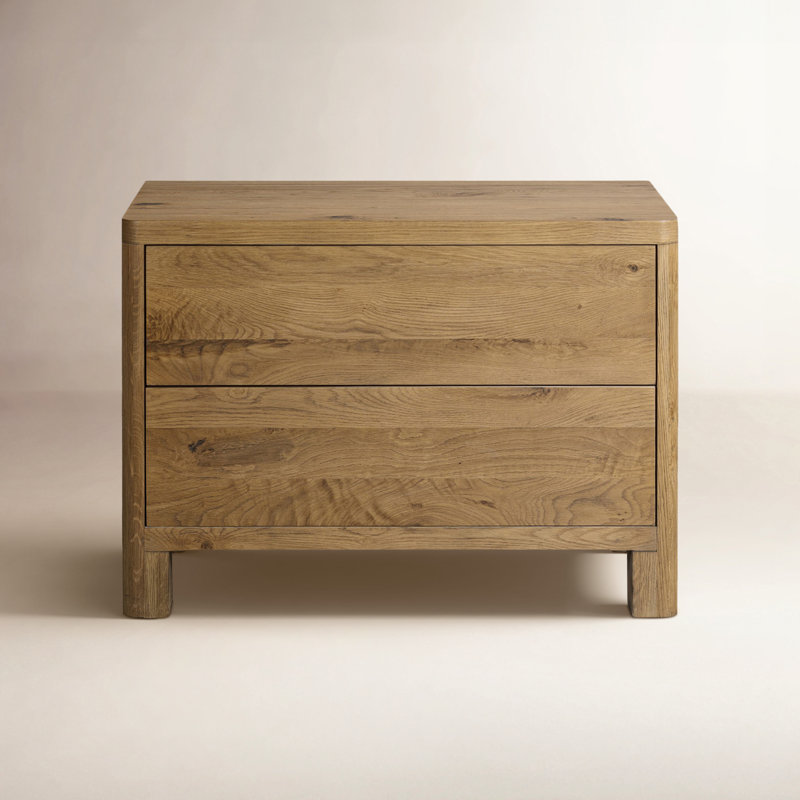 Talullah Noeline Nightstand, Worn Oak