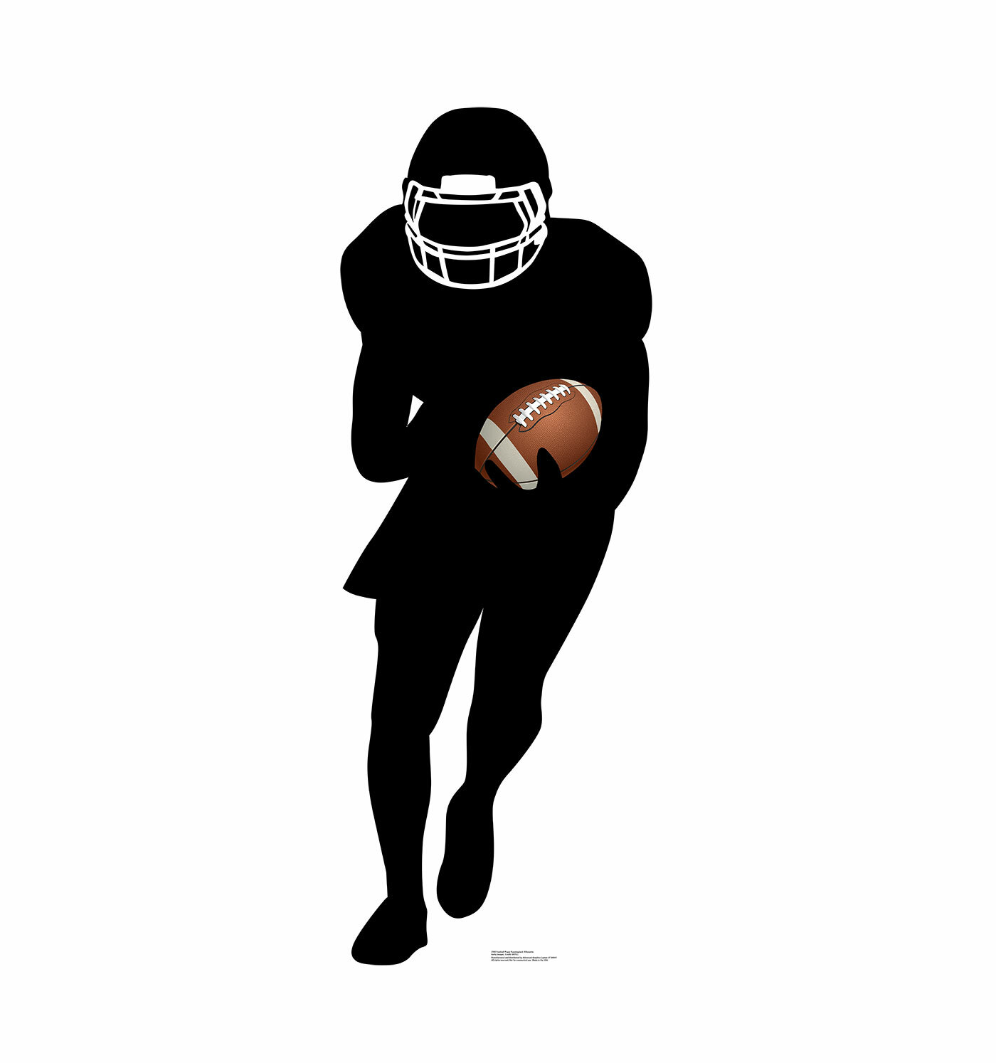 Gameday American Football Silhouette Graphic by nhongrand · Creative Fabrica