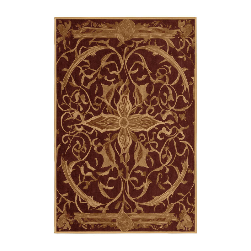 Mythic Labyrinth Rug, Rectangle 5' x 8'