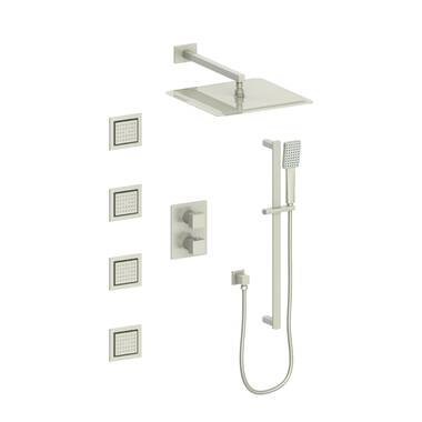 Juno Showers JS121SF Complete Shower System with Rough-In Valve