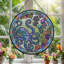 Panneau de vitrail Octopus Ocean-761916268