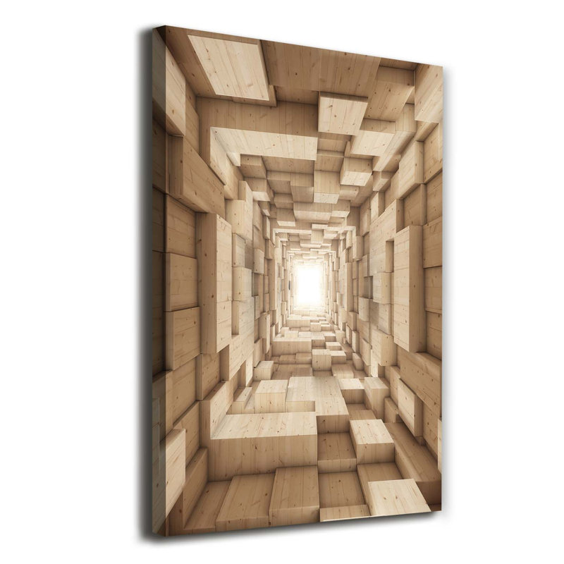Abstraction - Wrapped Canvas Print