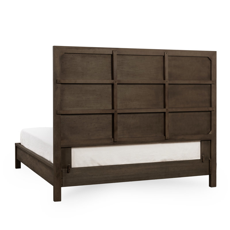 Santa Clara Platform Bed, California King, Oak Golden