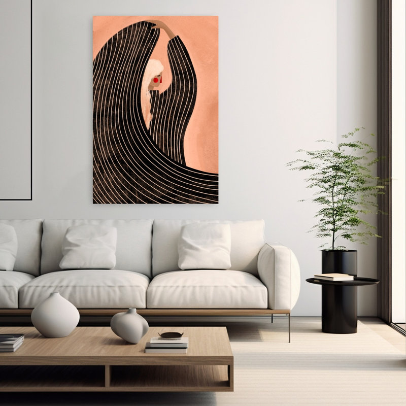 Art contemporain abstrait contemporain, H 60 po x l 40 po