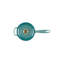 Le Creuset Signature Cast Iron Round Saucepan, 1.75 Qt. - Blue Riviera
