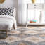 Tapis ivoire en jute / sisal / coton tressé à la main de style sud-Ouest Fendley-1244910437