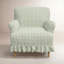 Fauteuil à housse à volants-1829279517