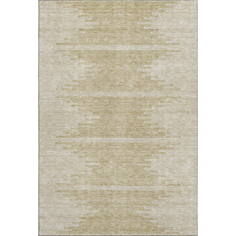 Red Rectangular Washable Synthetic 10' x 14' Rug