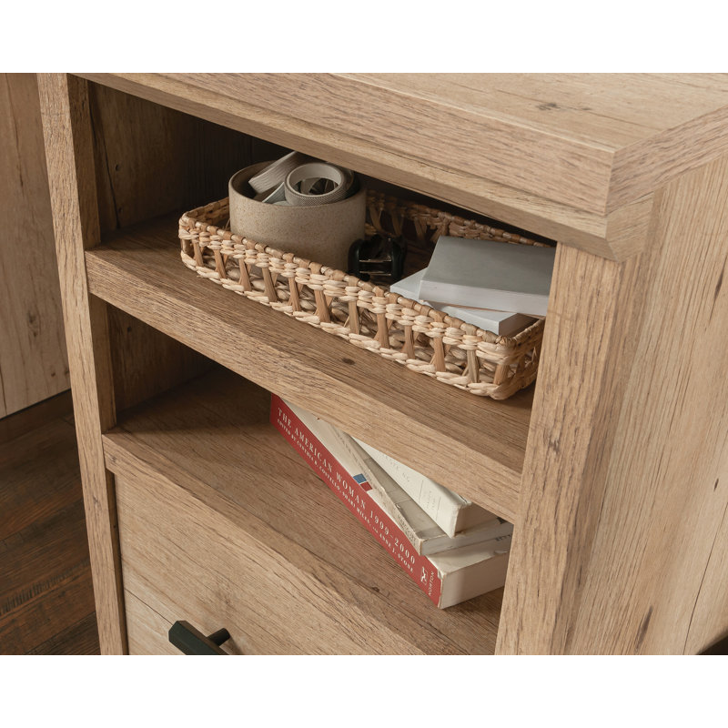 Domen Desk with File Drawer in Prime Oak
