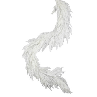 74" Frosted Pine Christmas Garland