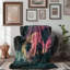 Vintage Palms - 1 pièce Sherpa Premium-101008498