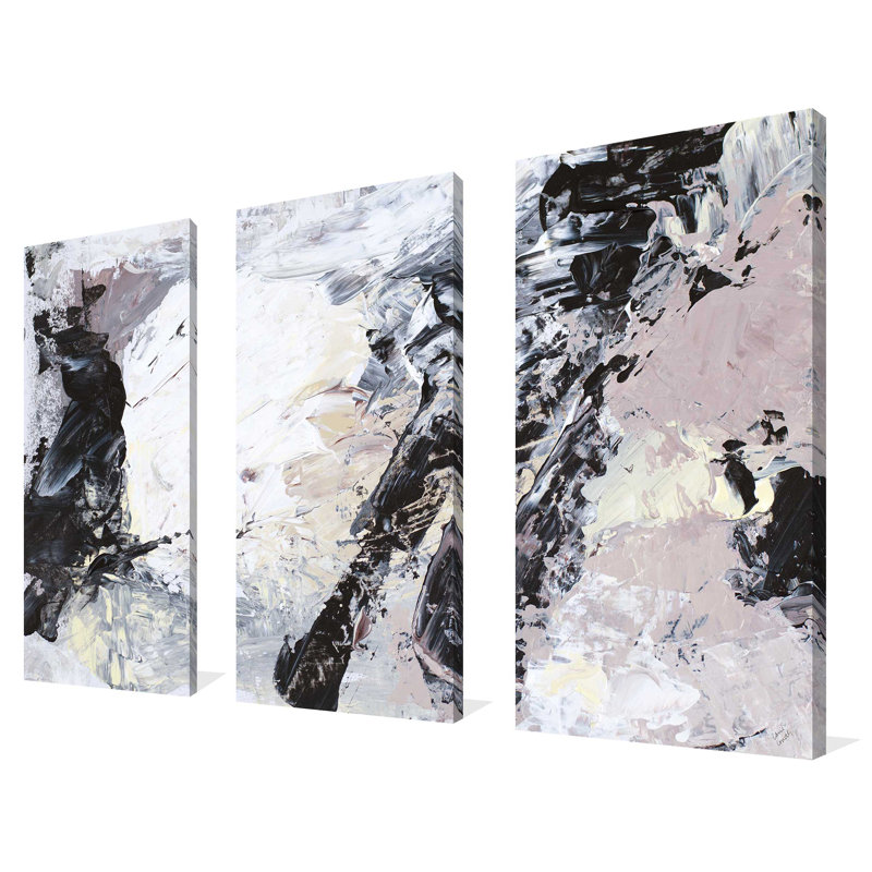 "Sound Of Motion", ensemble de 3 impressions sur toile