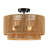16 In. 3-light Tiered Drum Semi-flush Mount-1795476563