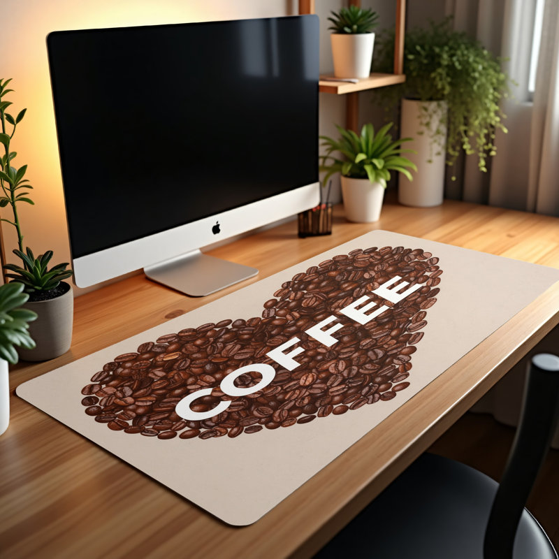 Polyester Desk Pad, 23.6x13.8