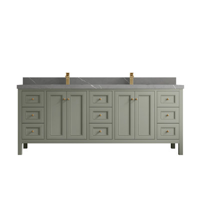 84 po Nashville X P 22 po De salle de bain double en albâtre