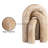 Arco Travertine Decorative Object-1725666022