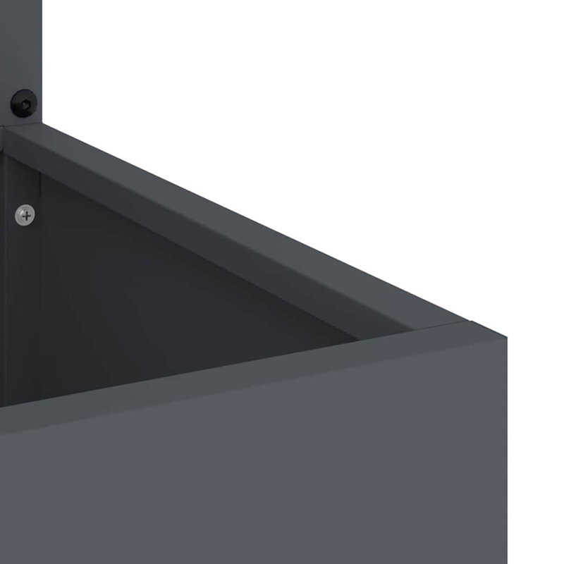 Planter Box, Anthracite, 140cm H x 32cm W x 32cm D