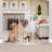 Metal Pressure Mounted Pet Gate With Door-27272855
