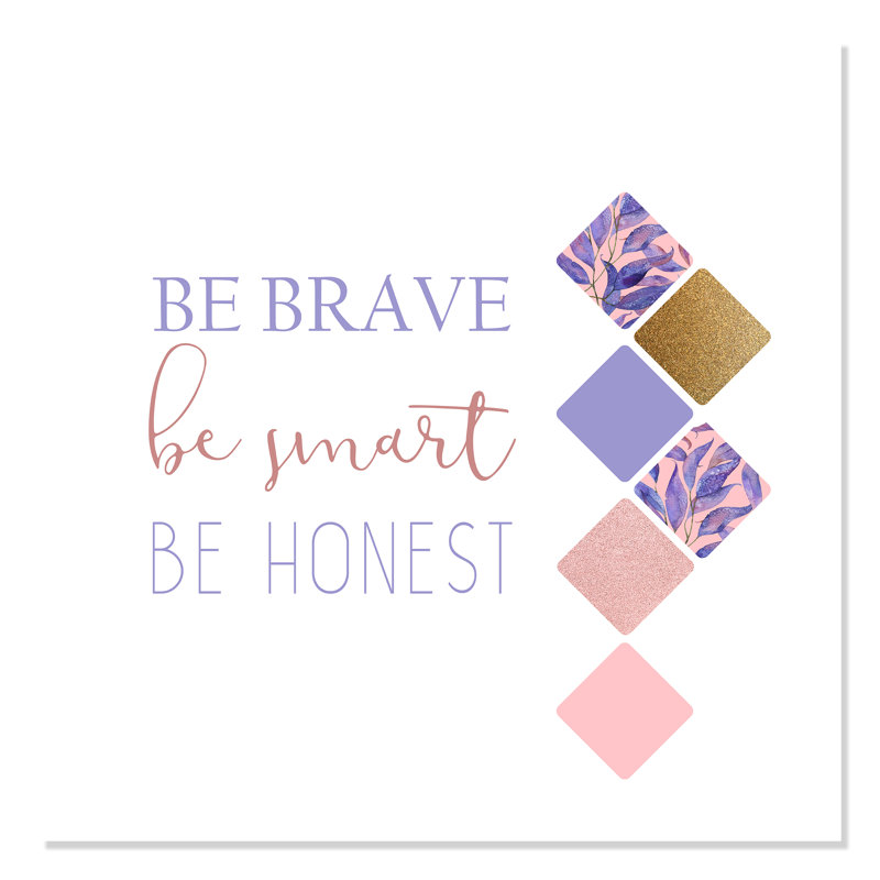 Be Strong 2, 31" H x 31" W x 1" D, Paper