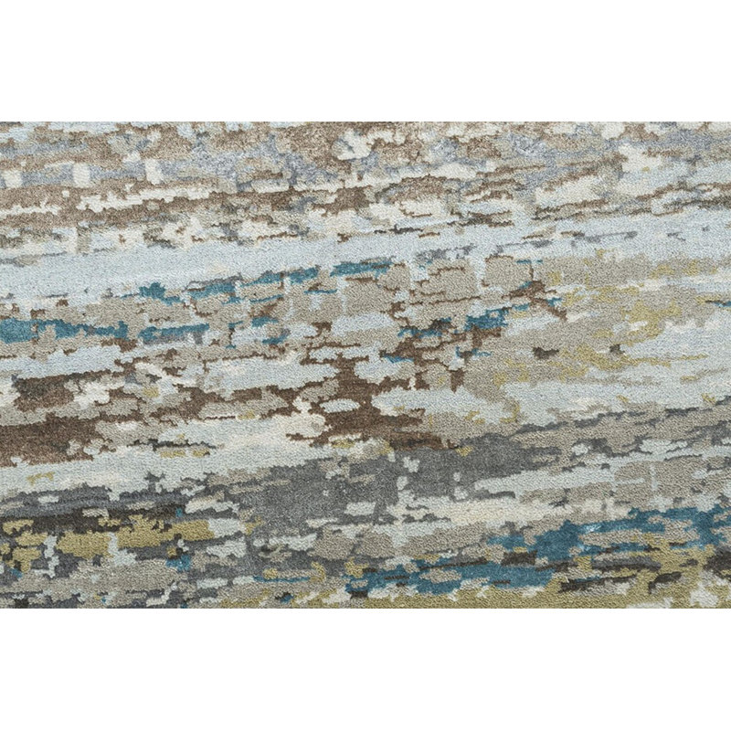 Tapis contemporain noué à la main Dover