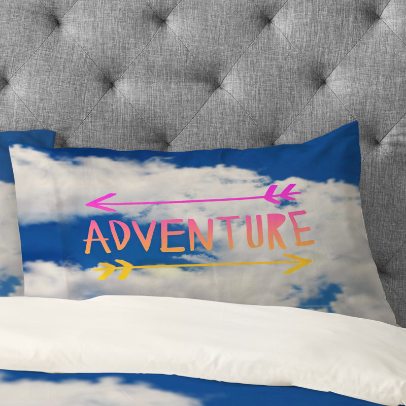 Leah Flores Adventure Sky Pillowcase, Standard