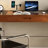 Brown+Black+Silver Rectangular Solid Wood+Glass+Stainless Steel desks-107401079