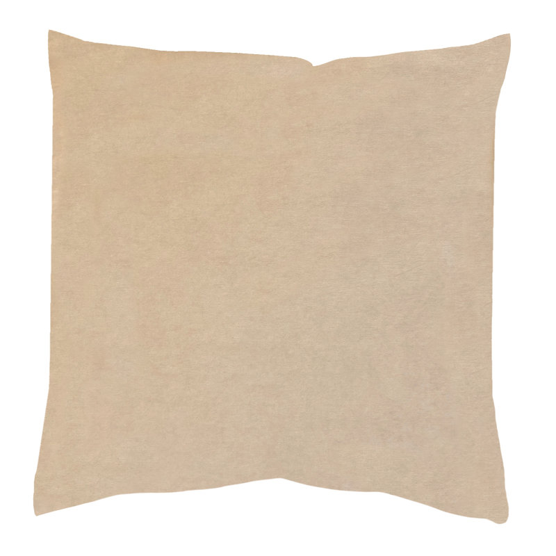 Skyelynn Square Cushion, Pillowcase only - no use, 50cm H x 50cm W x 2cm D, Cream coloured