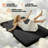 Japanese Futon Mattress, Full Size, 3.5" Foldable Floor Mattress & Sleeping Pad, Black-1323438961