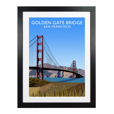 Golden Gate Bridge 1 Piece Wall Art
