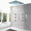 Système de douche thermostatique complet avec valve brute