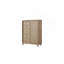 Commode 5 tiroirs finition sable