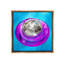 «Disco Ball In Pool Floater Frame» par Ziwei Li sur-635080140-635080142