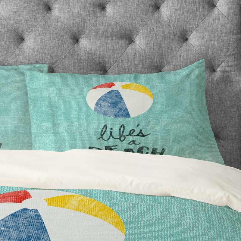 Nick Nelson Lifes A Beach Pillowcase, King