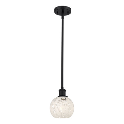 Ballston Mouchette 1 Light Stem Hung Pendant-516-G1216