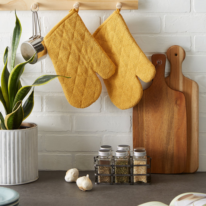 Gant de cuisine Design Imports, Jaune