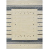 Wool Area Rug in Gray