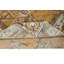 Tapis unique fabriqué à la main d'inspiration art déco en porcelaine de Chine 6,6 x 10 pi orange et beige
