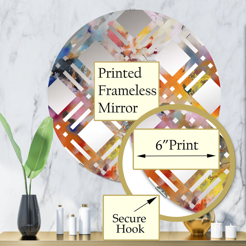 Gintaras Circle Mirror, 31.4" x 31.4"