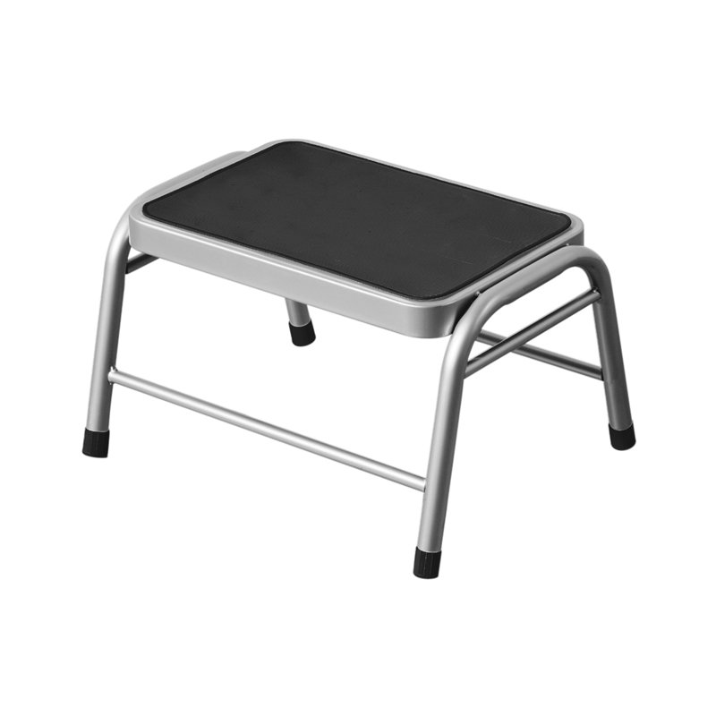Metal Lightweight Small Step Ladder, Silver